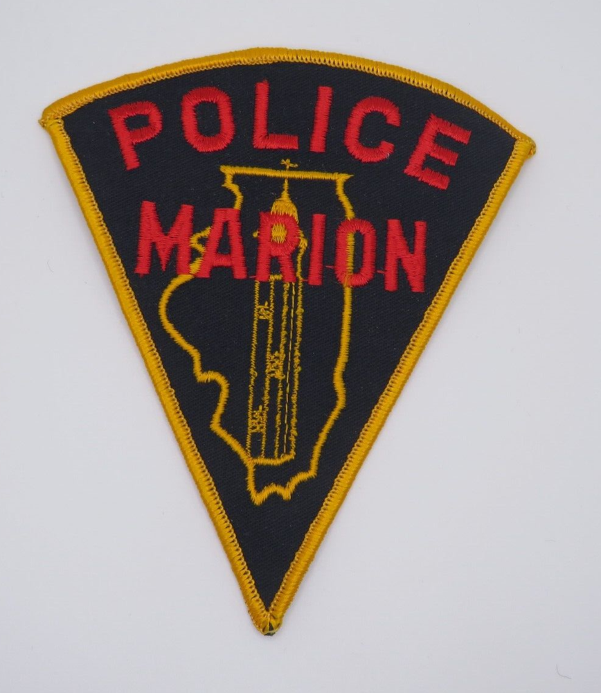 Marion Illinois police patch
