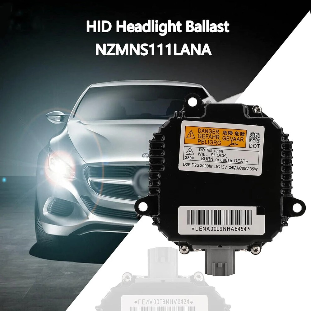 Xenon HID Headlight Ballast Control Unit with Igniter & D2S Bulb - Compatible wi