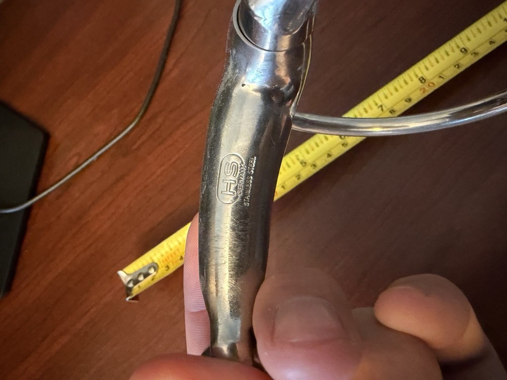 Herm Sprenger Eggbutt Ring Snaffle Bit - 5”