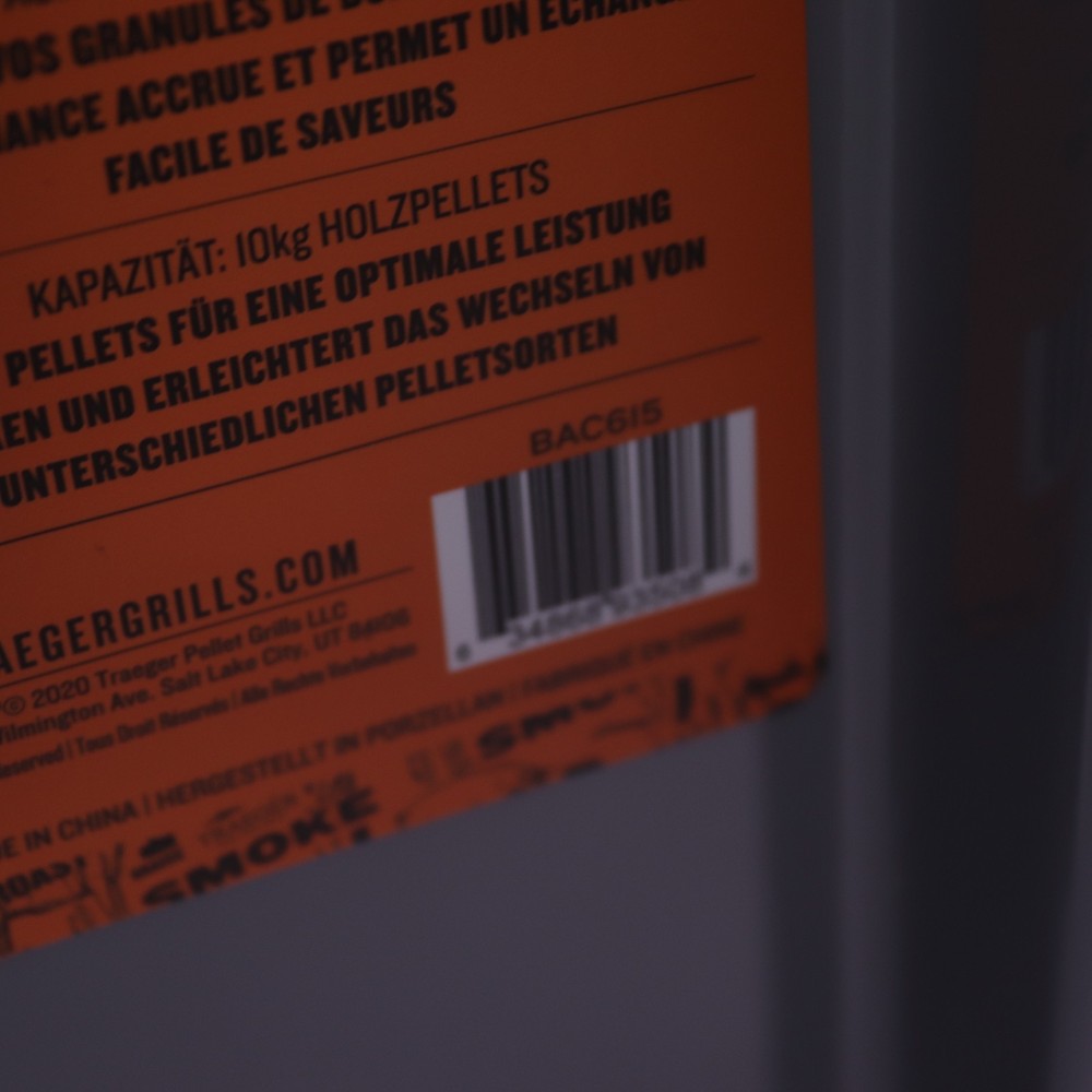 Traeger Storage Bin 22lb BAC615 - Missing Lid