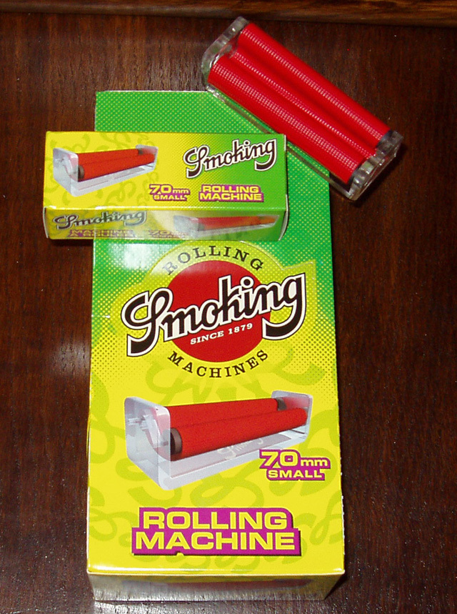 SMOKING 70MM Cigarette Papers Rolling Machine Roller