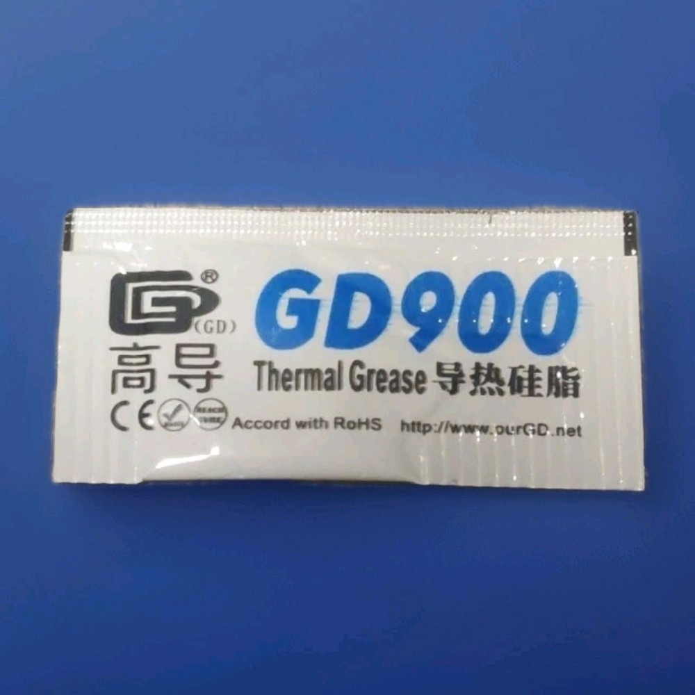 GD900 Thermal Paste Grease Heatsink Compound for Computer CPU GPU 10 Soft Packs