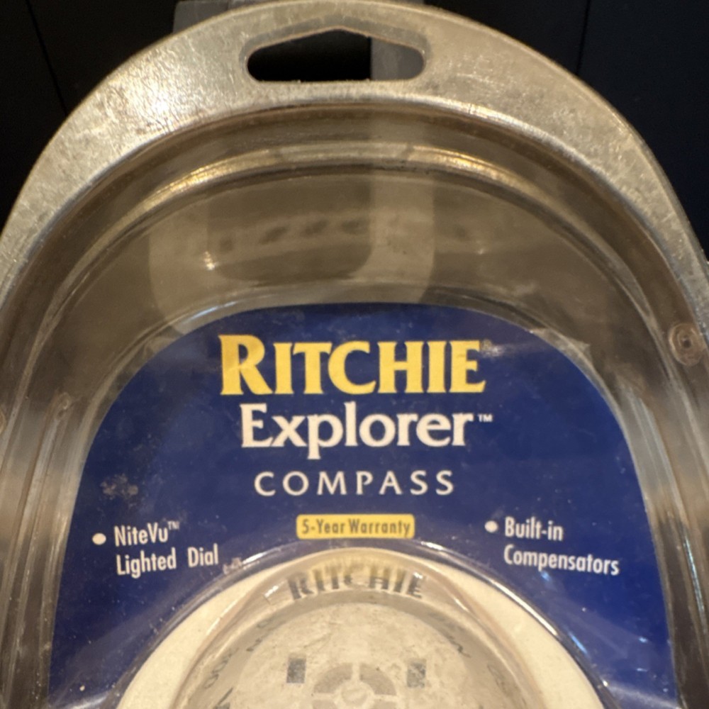 Ritchie S-53W Explorer Compass - Surface Mount - White