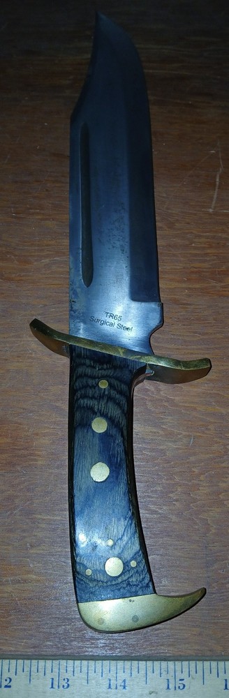 Timber Rattler Knife with Sheath - NOS