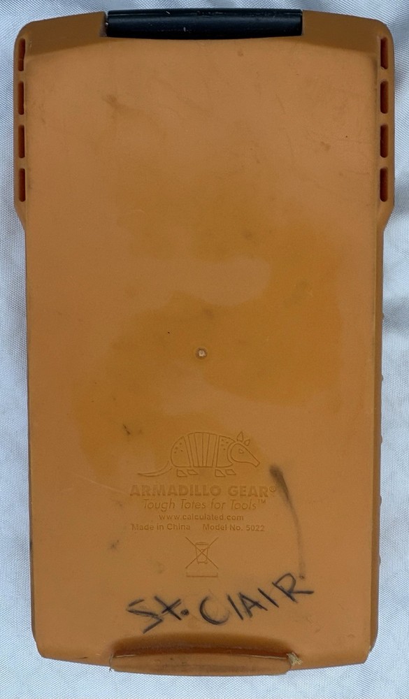 Construction Master Pro 4065 V3.1 Calculator w/ Rubber Case Tested & Working