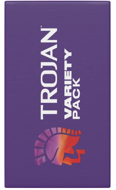 TROJAN Variety Pack, 40 Condoms – Assorted Types