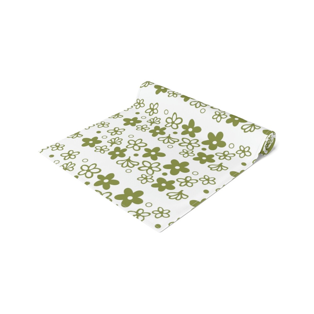 Spring Blossom Pyrex inspired Table Runner (Cotton, Poly)