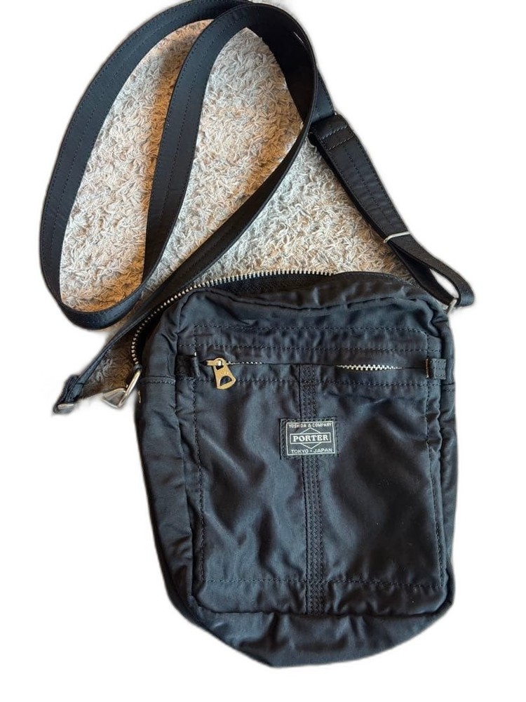 PORTER Shoulder Bag, Black A practical bag