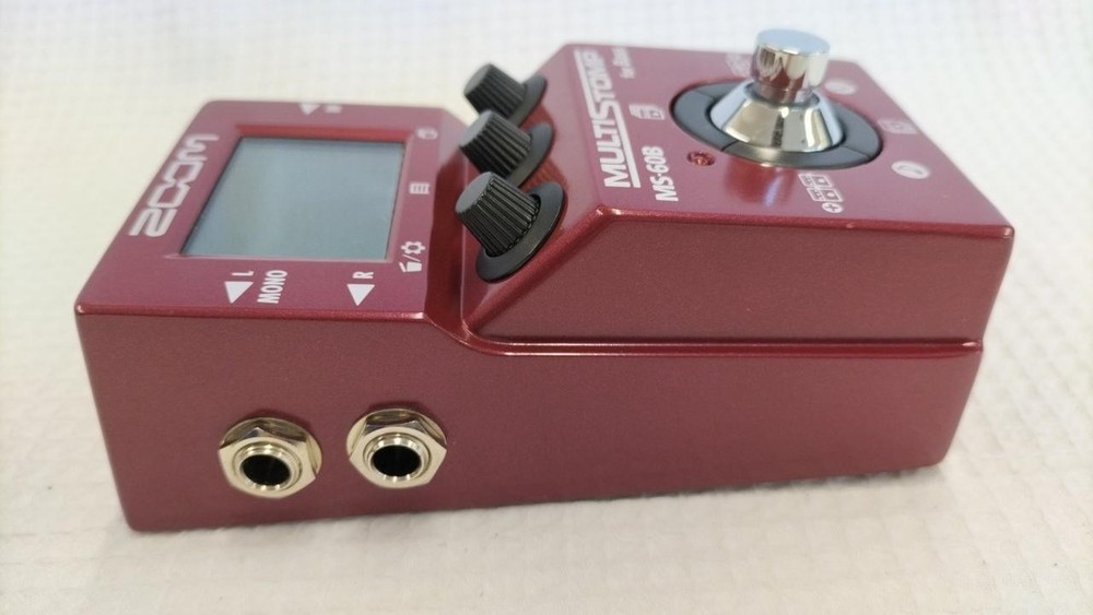 ZOOM MS60B Multi Effects Pedal Guitar Keyboard Used Ready Portable Pro Unit