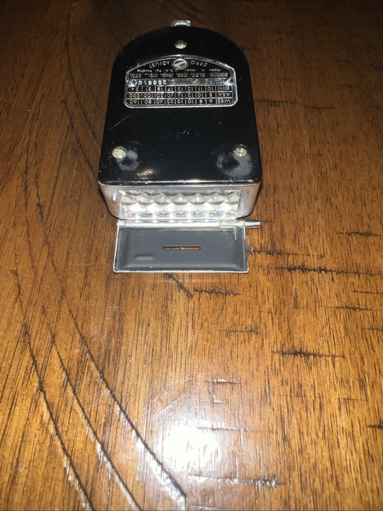 Sekonic Photoelectric Light Meter Untested