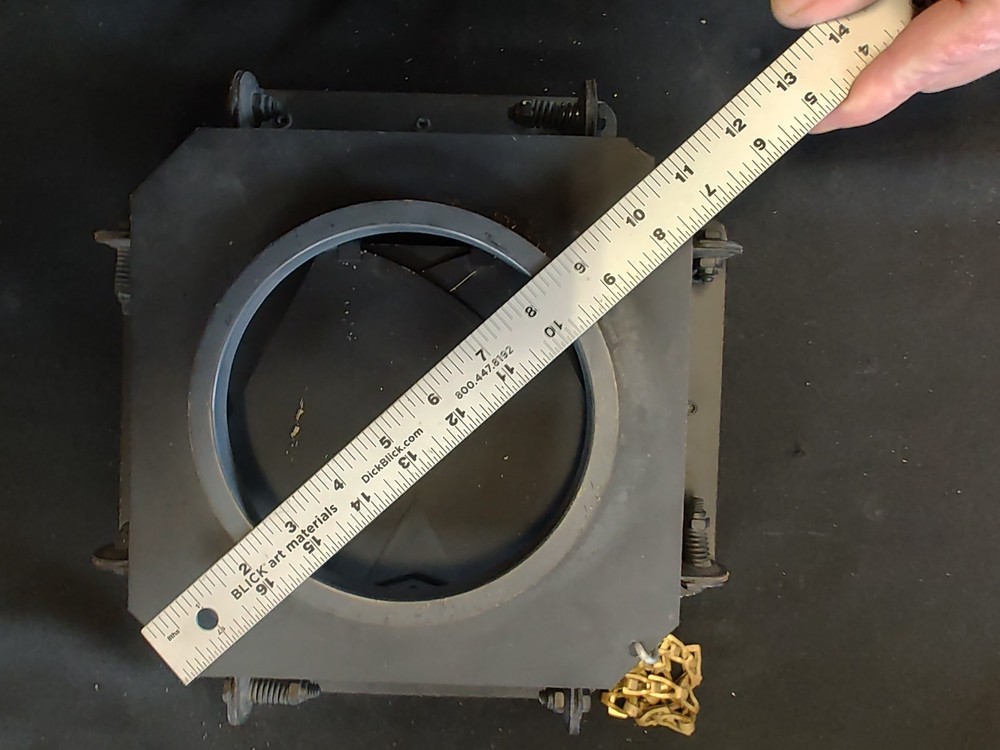 Mole Richardson Barn Doors Light Shield, Mini. With A Chain 407