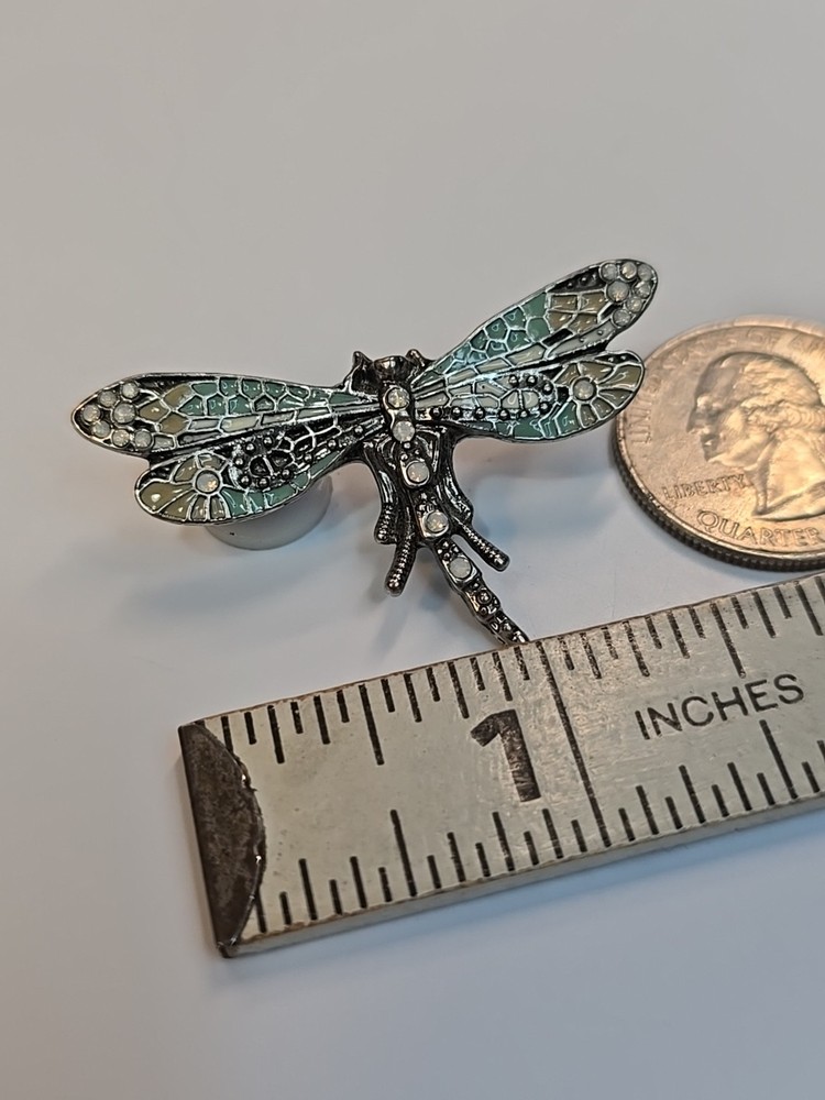 Dragonfly Lapel Pin Colorful Flying Insects