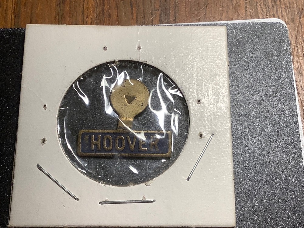 Vintage Herbert Hoover Lapel Tab Campaign Pin