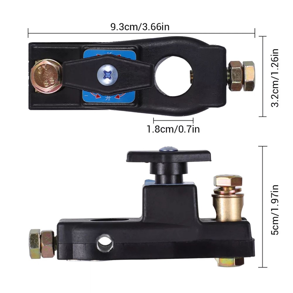 Car Battery Disconnect Isolator Cut Off Switch With power cut-off ability