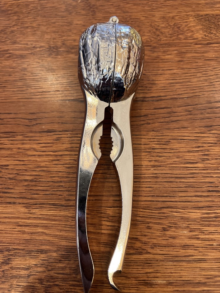 Mid-century Walnut Nut Cracker Nutcracker  BMF/N W-Germany Nice Piece 8”