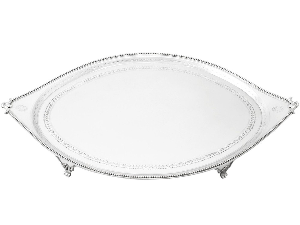 Georgian Sterling Silver Salver 1783