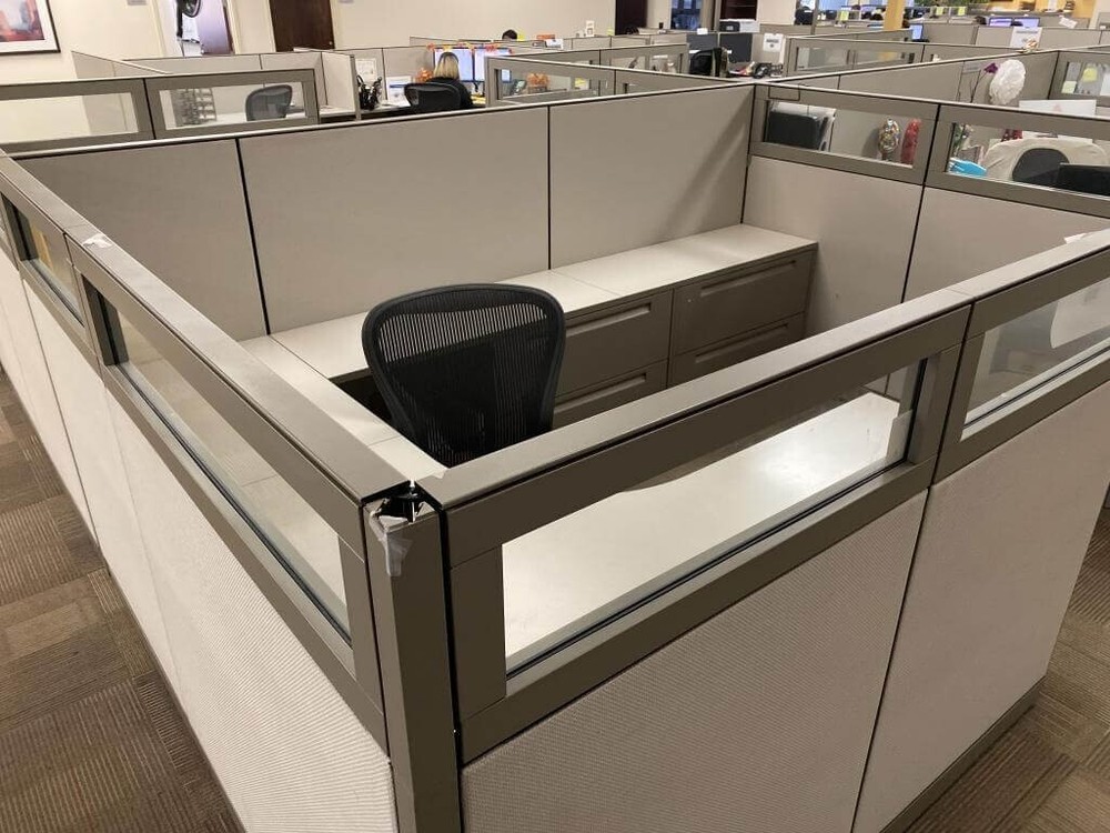 Steelcase Turnstone Kick 6x5 Used Cubicles