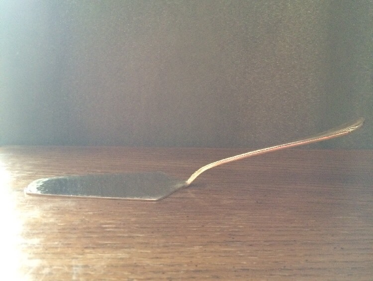 Hampton Stainless Gold Electroplate Rnd Tip HSV149 PIE CAKE SERVER 10"