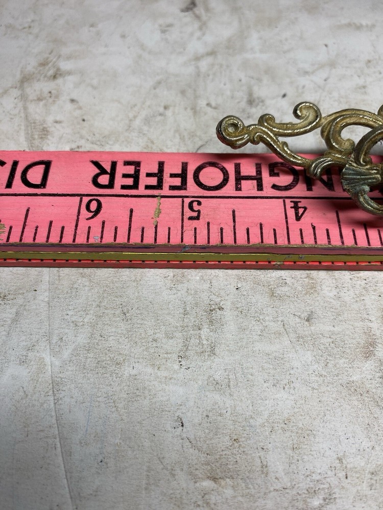 Vintage Allison Drawer Pull With Back Plate