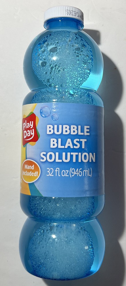 Play Day 32 Ounce Bubble Blowing Solution, Children Ages 3+
