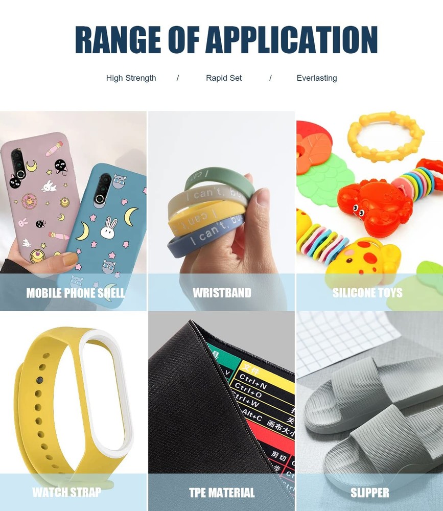 Silicone Glue, Glue for Silicone, bonding Between and Silicone,...