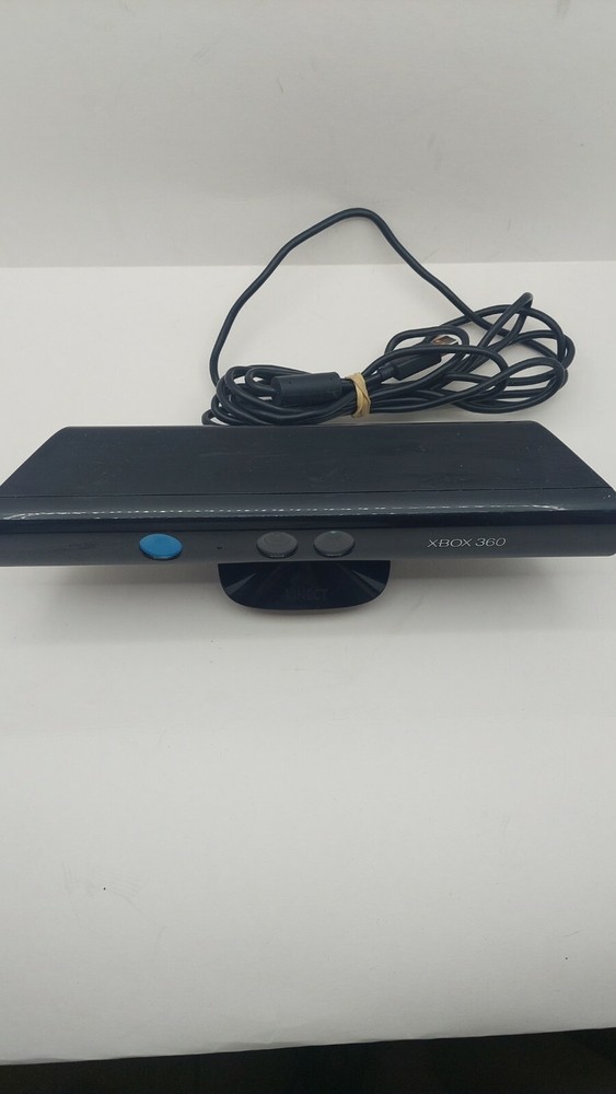 Microsoft Xbox 360 Kinect Sensor Bar Black Model 1414 Tested