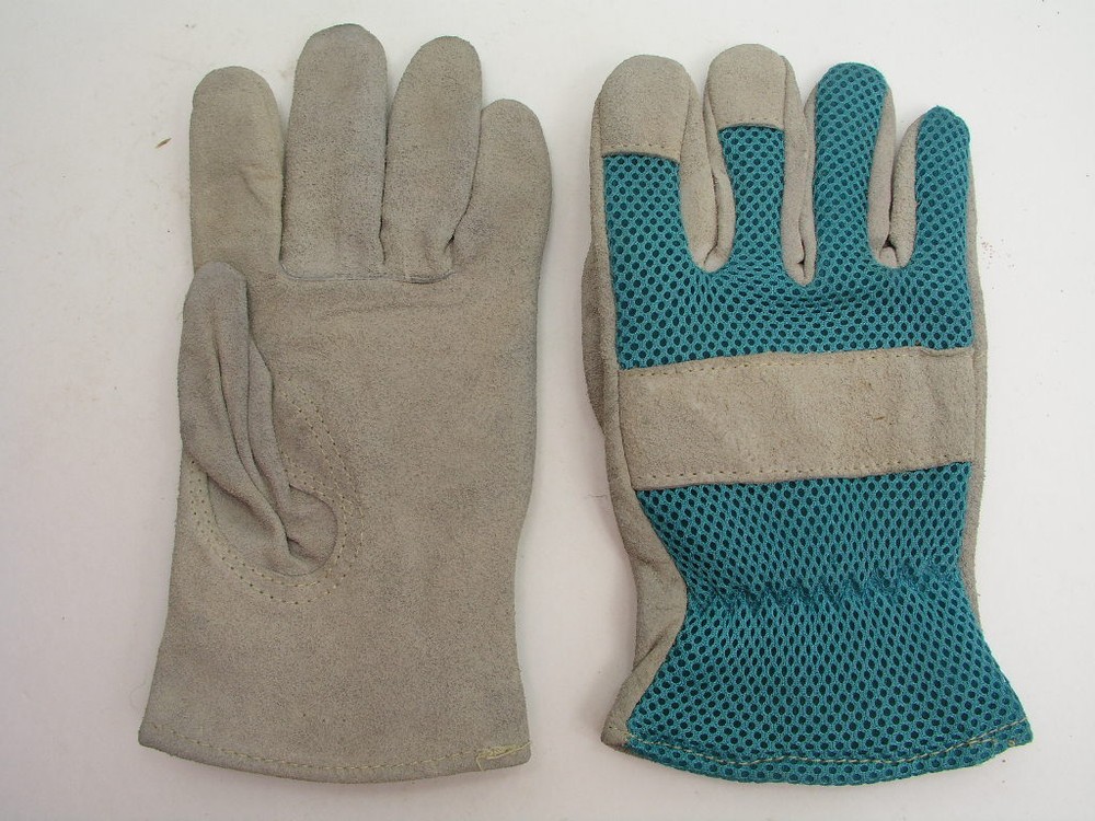 Women's Leather Work Gloves Size Large