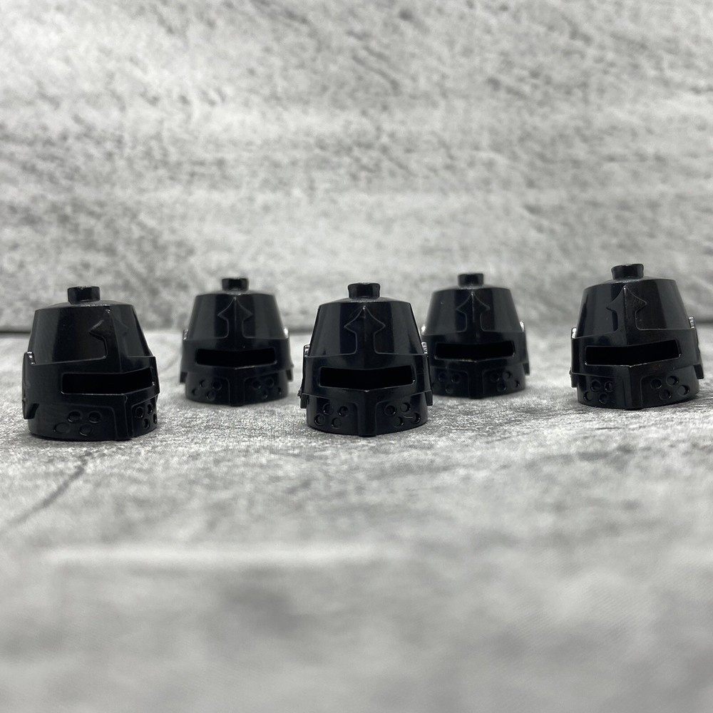 5pack Templar Knight Helmet Blocks Accessories for Minifigures E9TK24