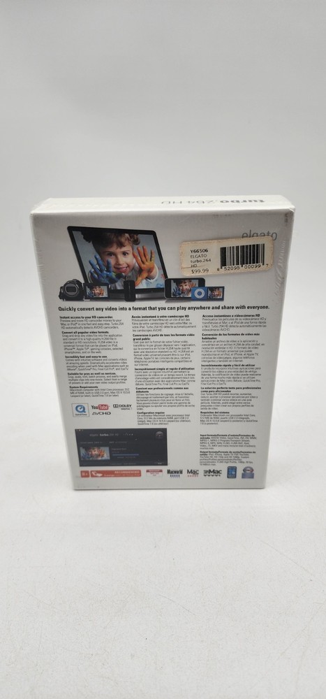 Elgato turbo.264 HD USB H.264 Video Encoder for Mac iPod iPhone