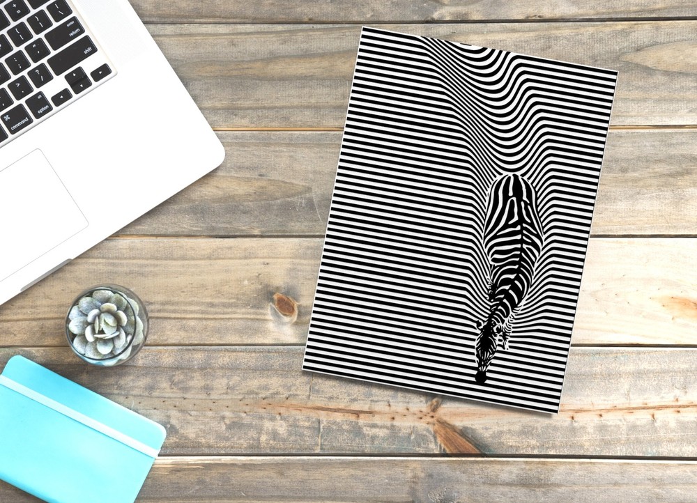 Zebra | Funny sign For Home or Office