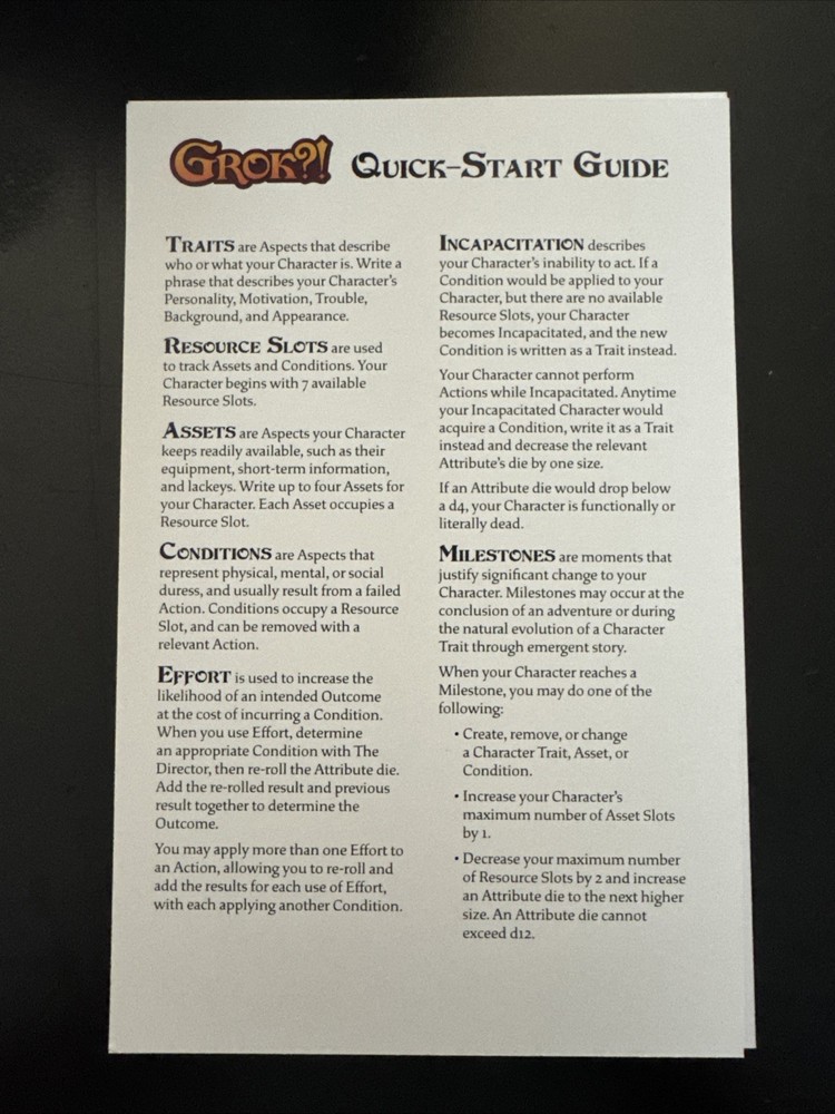 Grok?! Gonzo RPG From Lester Burton