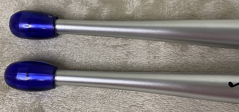 Electronic Drumsticks Drum Sticks Kids Toy Walgreens Silver & Blue Works