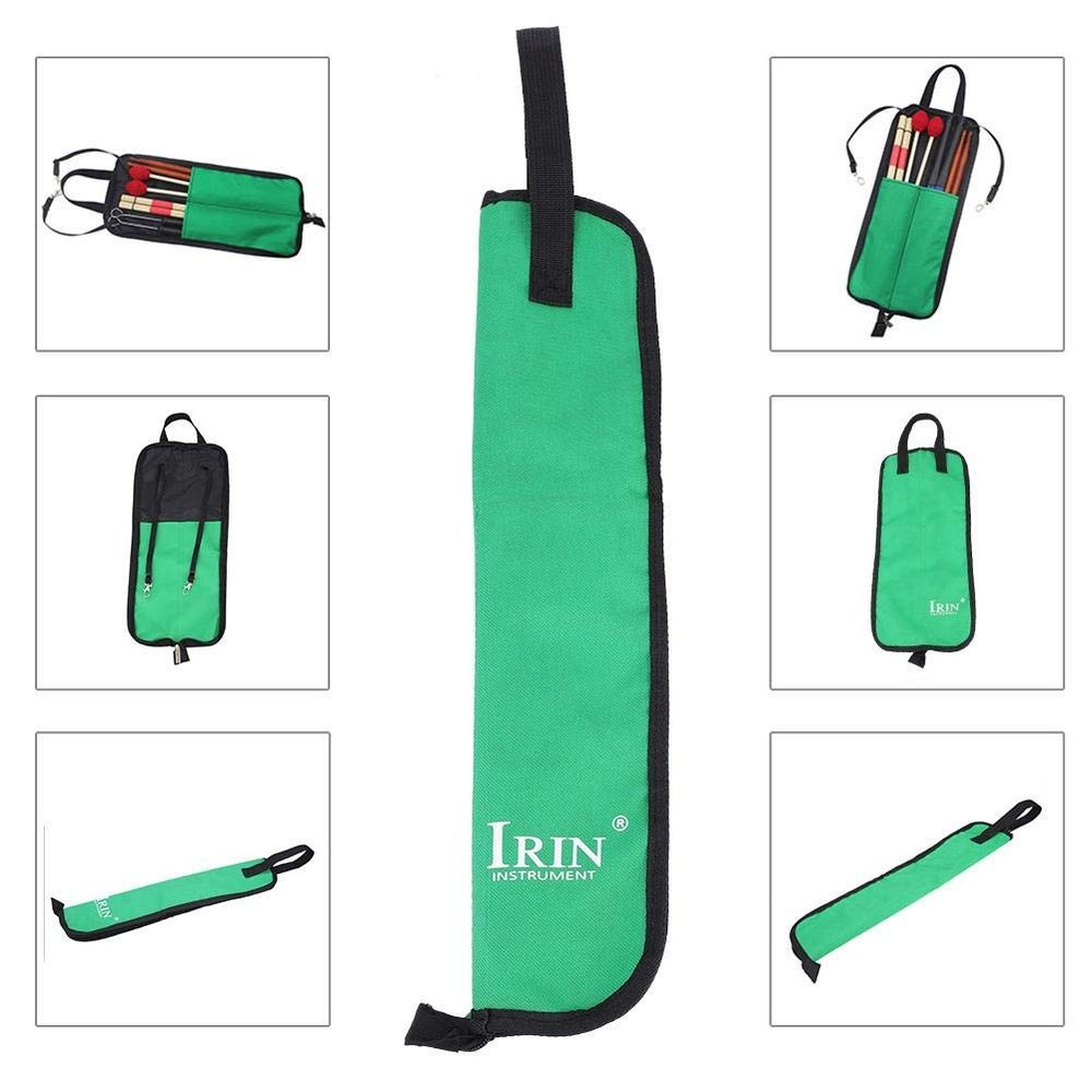 New Drum Stick Bag with Handle and Storage Pockets