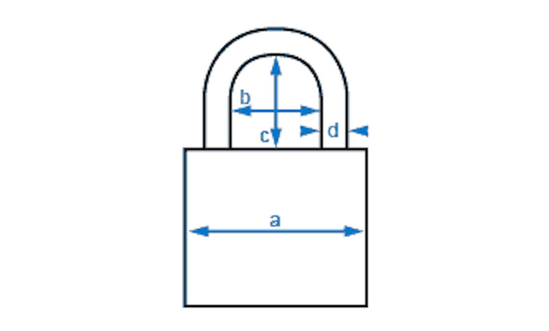 ABUS Padlocks x 10 KEYED ALIKE Abus Padlock-Free Postage -6540HB40KA1