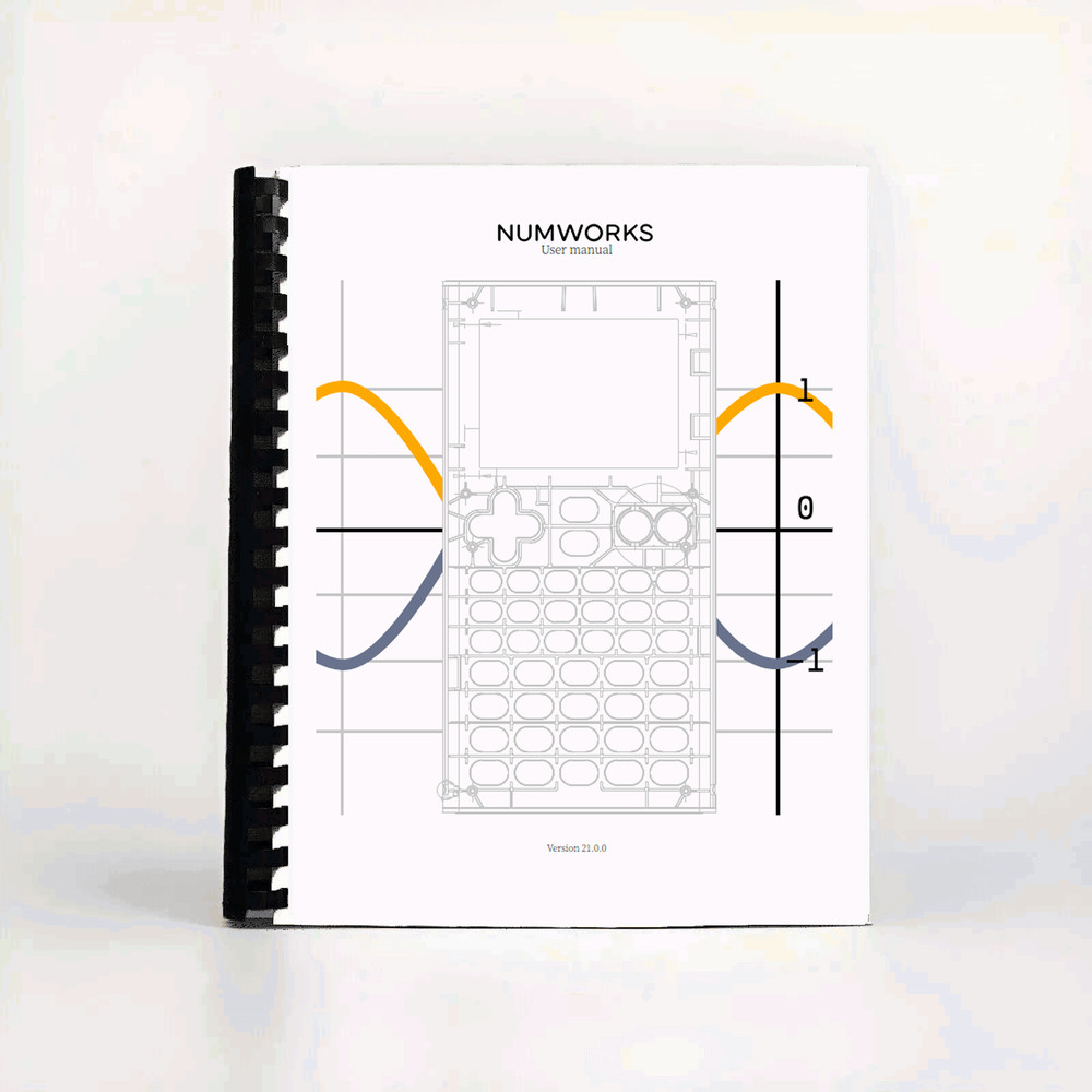 NumWorks Graphing Calculator Manual