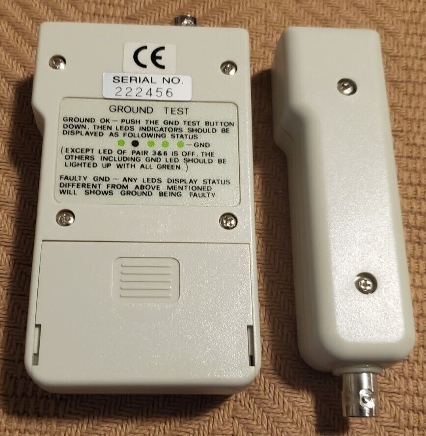 Multi-Network Cable Tester Pro And Network Cable Terminator TESTED Working