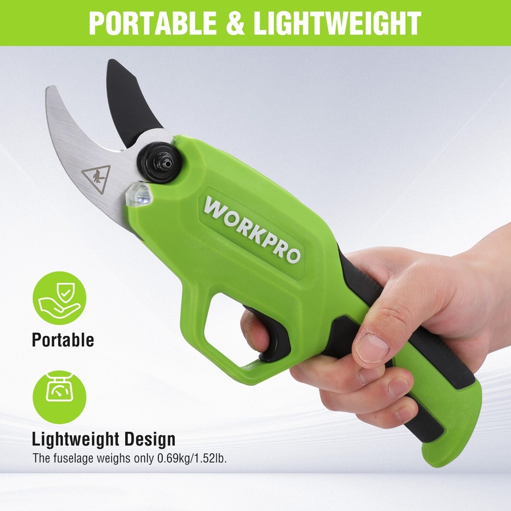 7.2V Battery Powered Electric Garden Scissors Pruning Shear Cordless Tree Pruner