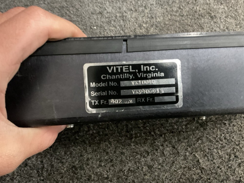 Vitel VX1004 Environmental Data Logger VX1004DCP W/ Power Supply