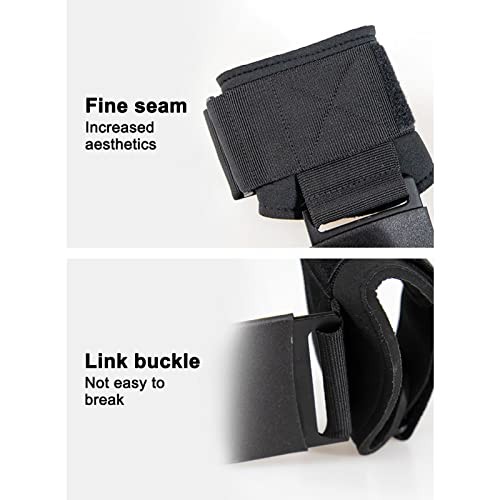 Weight Lifting Hooks, Pull Up Grips Wrist Protection Strength Training Black
