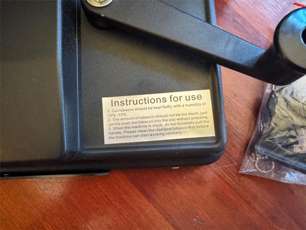 Karony Black Cigarette Rolling Machine