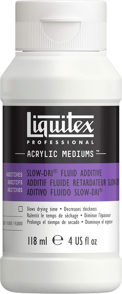 Liquitex Professional Effects Medium ml 4-oz Slow-Dri Fluid Retarder