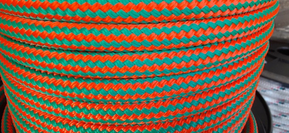 1/2 " x 200ft. Double Braid-Yacht Braid Polyester Rope. US Made
