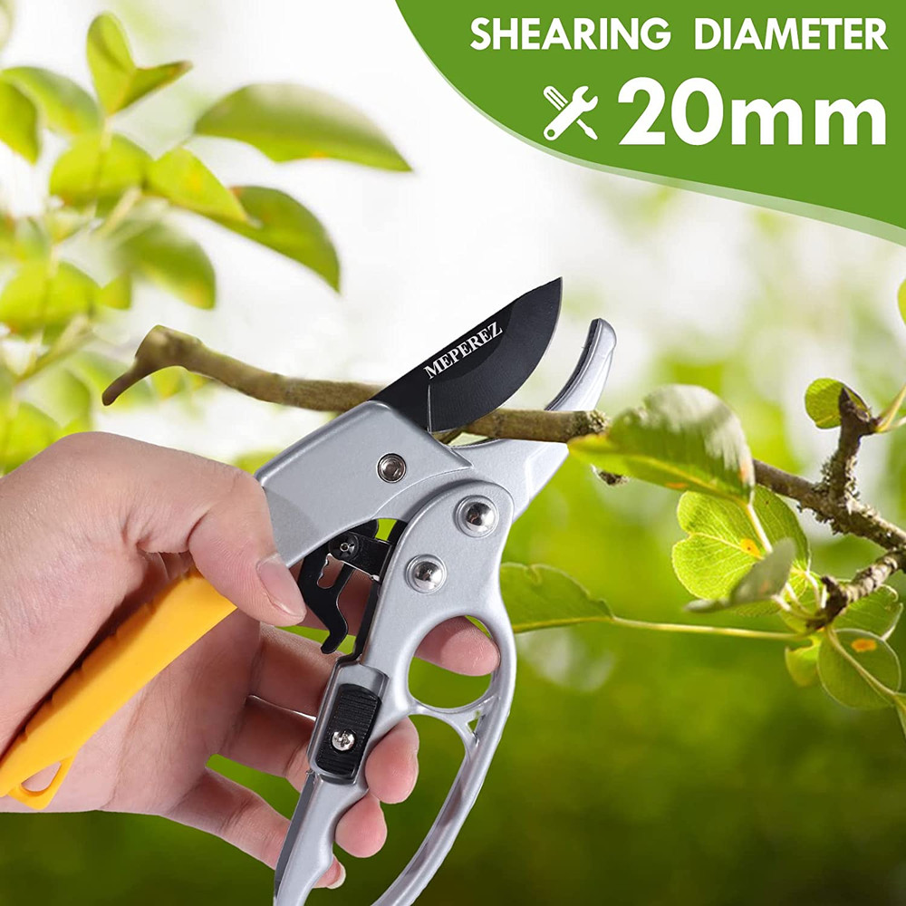 Germany Pruning Shears, Arthritis Weak Hand Snips, Work 3 Times Easier, 1-Inch C
