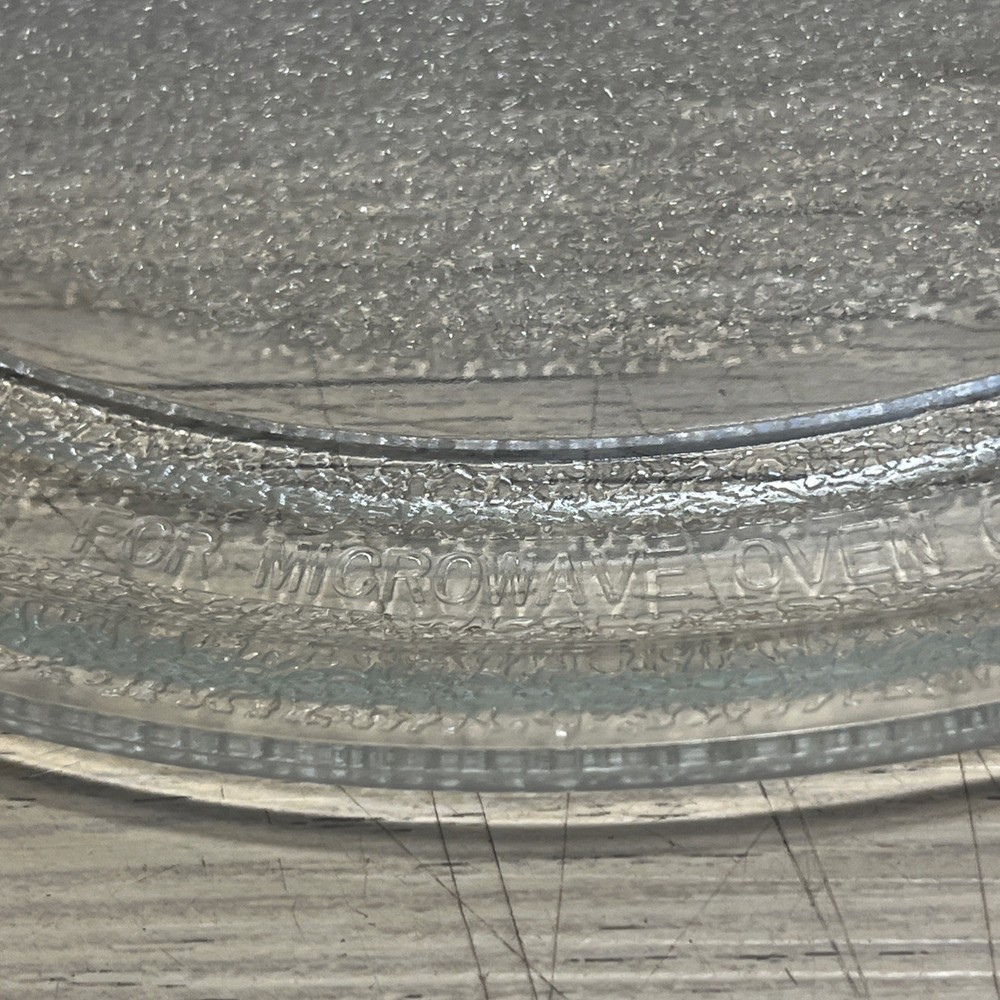 12.5” Microwave Glass Plate Dish Replacement