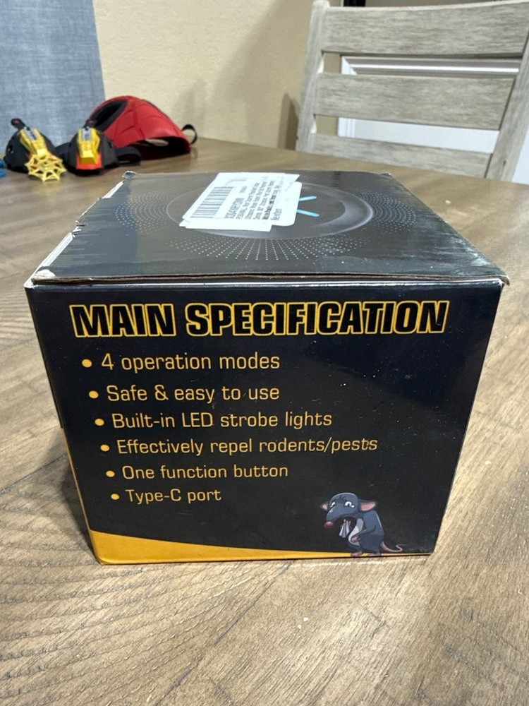 Ultrasonic Rodent Repellent Device