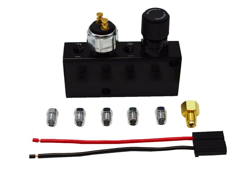 Adjustable Proportioning Valve Distribution Block Disc Drum Brake with bracket