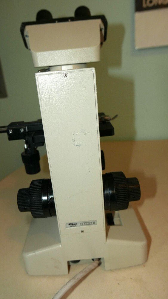 Nikon YS-T Microscope + 3 Objectives Fine Focus Issue so AS IS YS