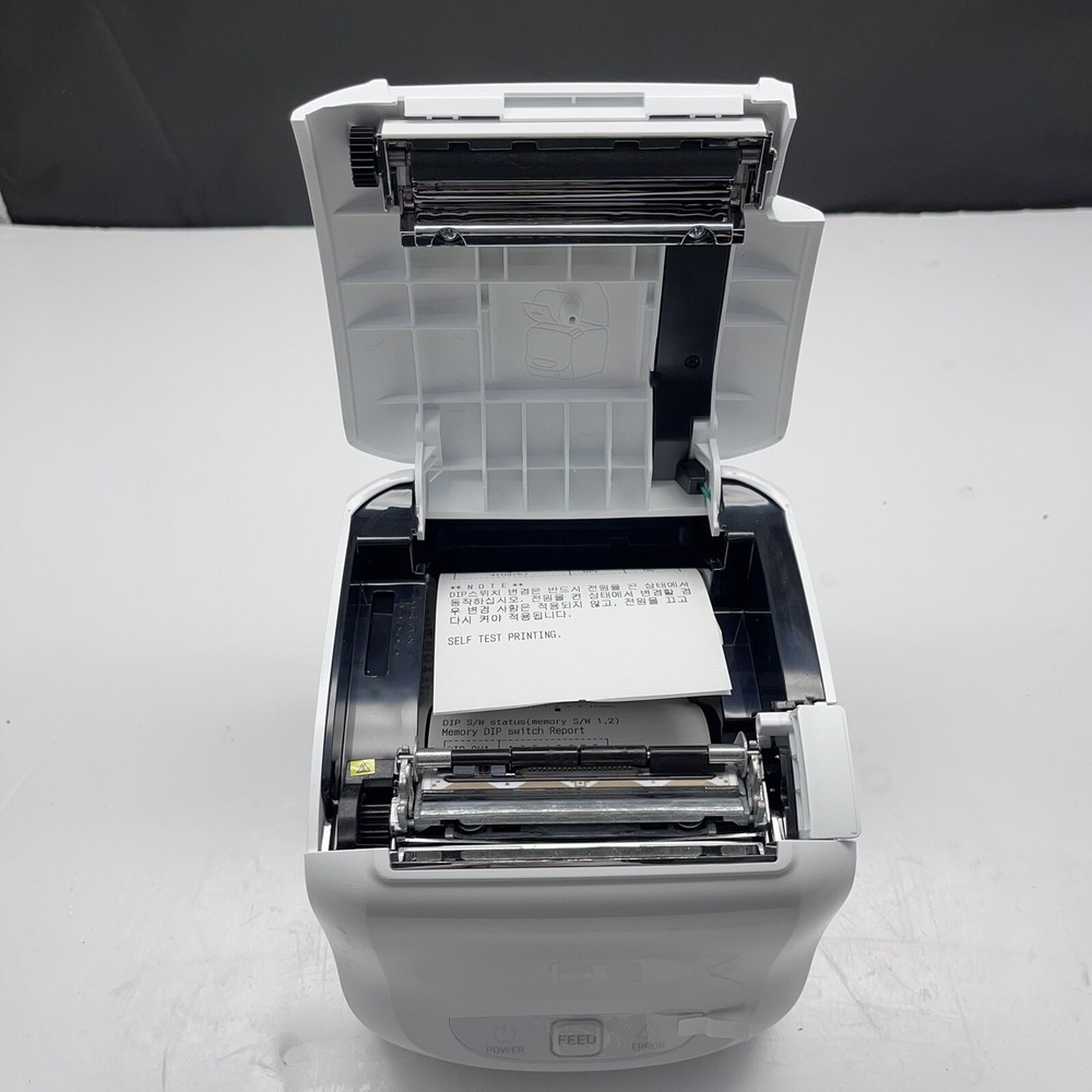SAM4S GIANT-100D Compact Thermal POS Receipt Printer With Cables USB Ethernet B2