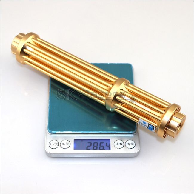 450nm Blue Laser Pointer Adjustable Focus Visible Beam Light Laser Pen +Case