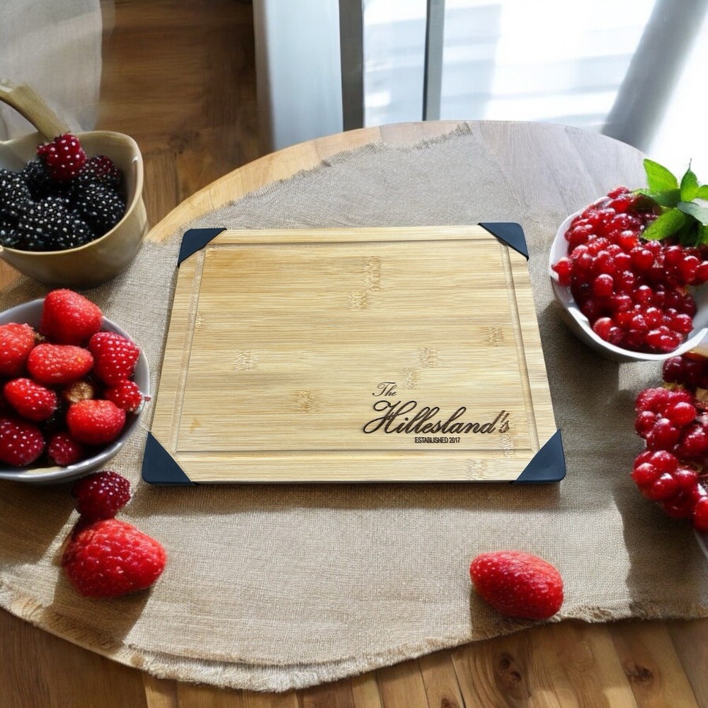 Personalized wood cutting board